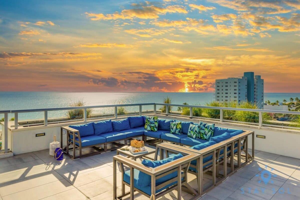 Rooftop Pool & Hot Tub - Gym - Hollywood Beach Extérieur photo