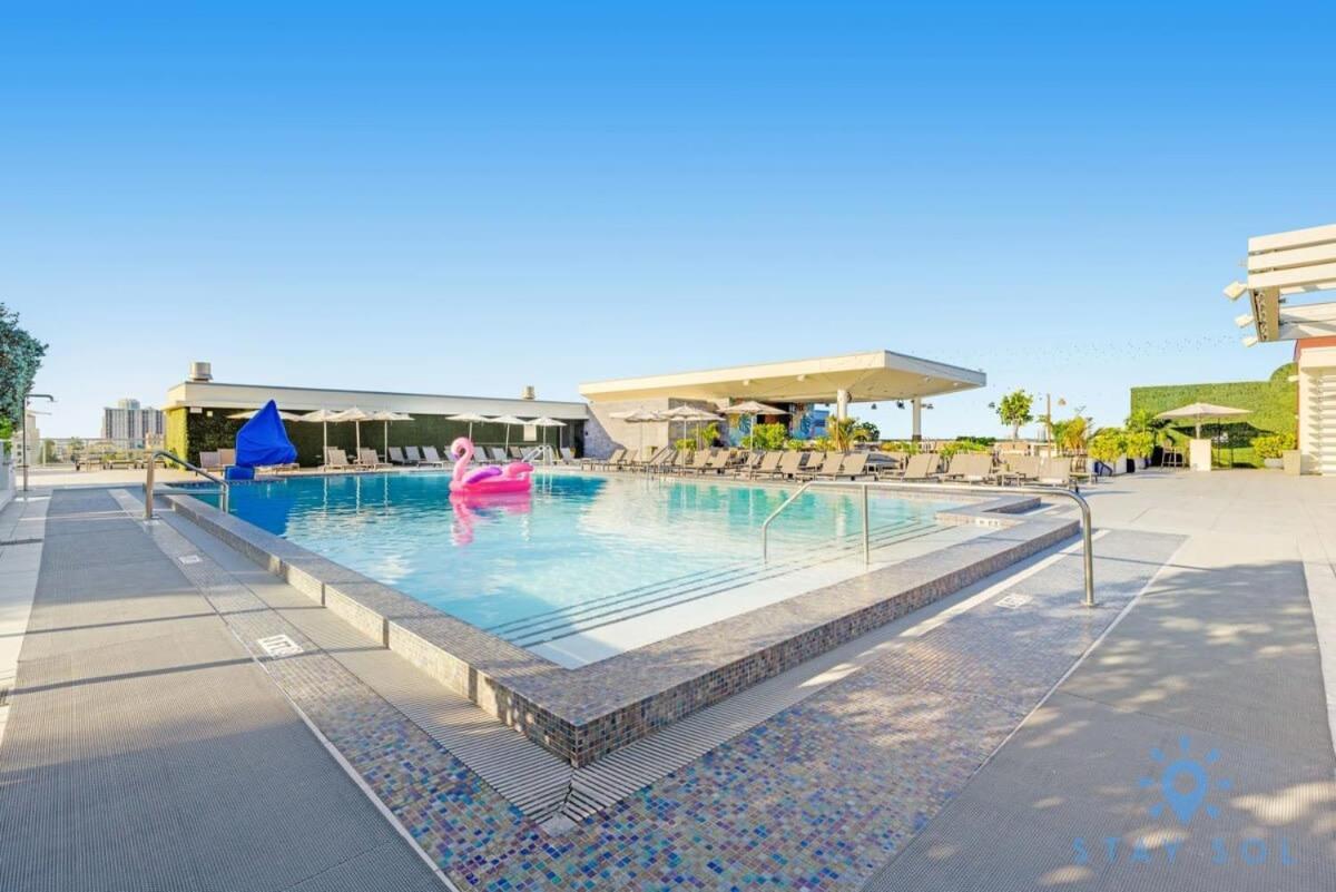Rooftop Pool & Hot Tub - Gym - Hollywood Beach Extérieur photo