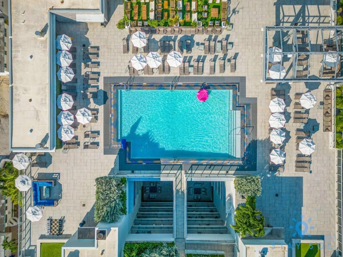 Rooftop Pool & Hot Tub - Gym - Hollywood Beach Extérieur photo