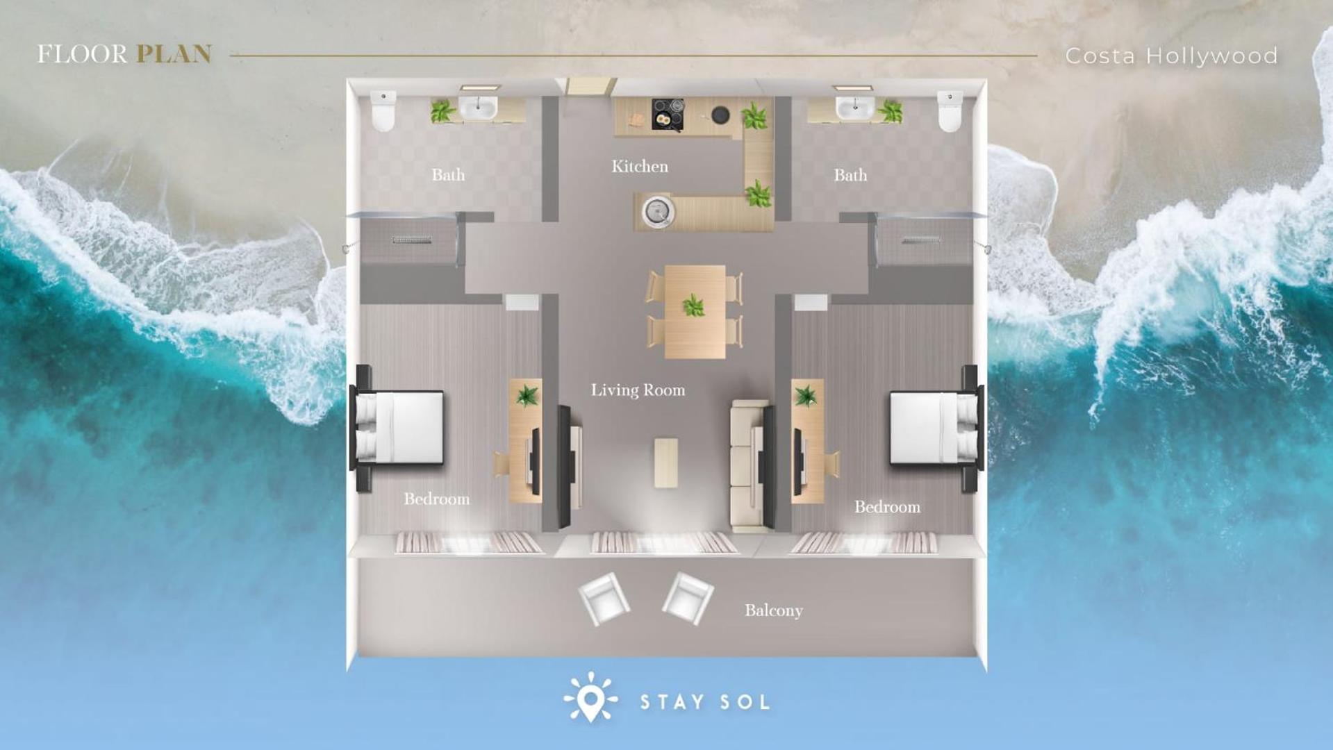 Rooftop Pool & Hot Tub - Gym - Hollywood Beach Extérieur photo